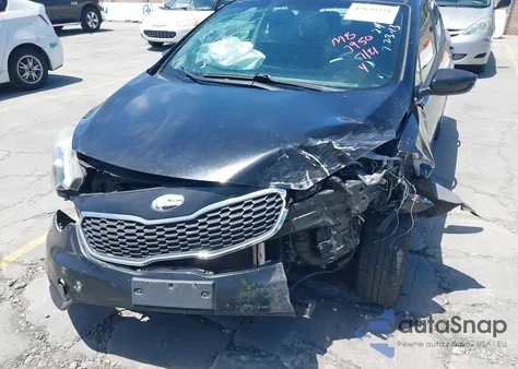 2014 Kia Forte Lx z USA, uszkodzony, nr VIN KNAFK4A63E5091366